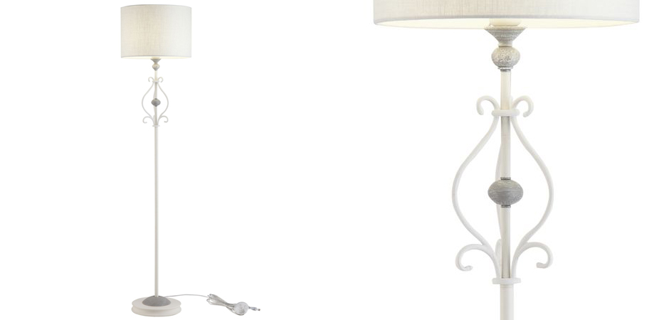 Торшер Mocenigo Floor Lamp White Торшер Mocenigo Floor Lamp White - Loft-Concept в Твери