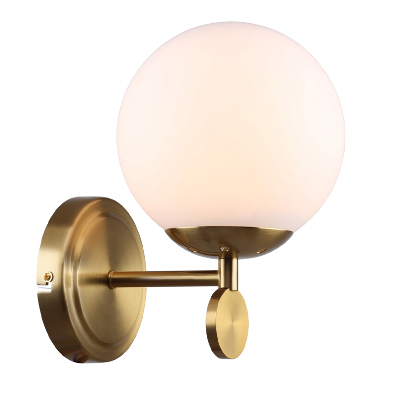 Бра Kyran Wall Lamp Bronze Бронза Белый Бра Kyran Wall Lamp Bronze Бронза Белый в Твери | Loft Concept
