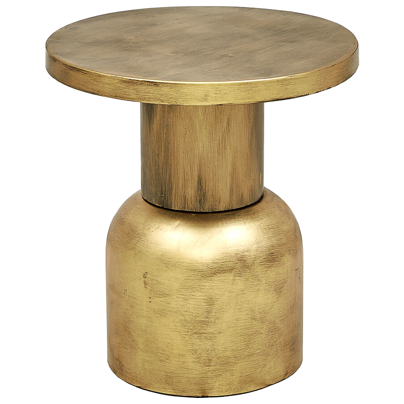 Приставной стол Aker side table Винтажная латунь Приставной стол Aker side table Винтажная латунь в Твери | Loft Concept