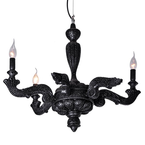 Люстра Moooi Smoke chandelier Черный Люстра Moooi Smoke chandelier Черный в Твери | Loft Concept
