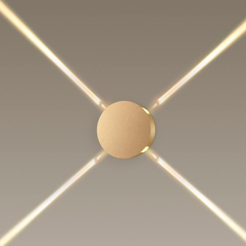 Спот Jedi Beam Sconce Circle gold Золотой Спот Jedi Beam Sconce Circle gold Золотой в Твери | Loft Concept