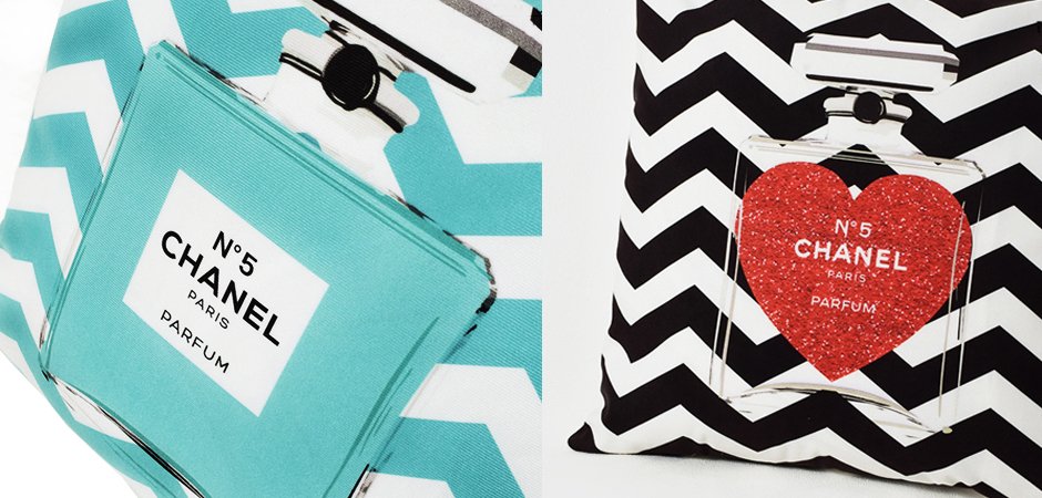 Декоративная подушка CHANEL № 5 - Loft-Concept в Твери