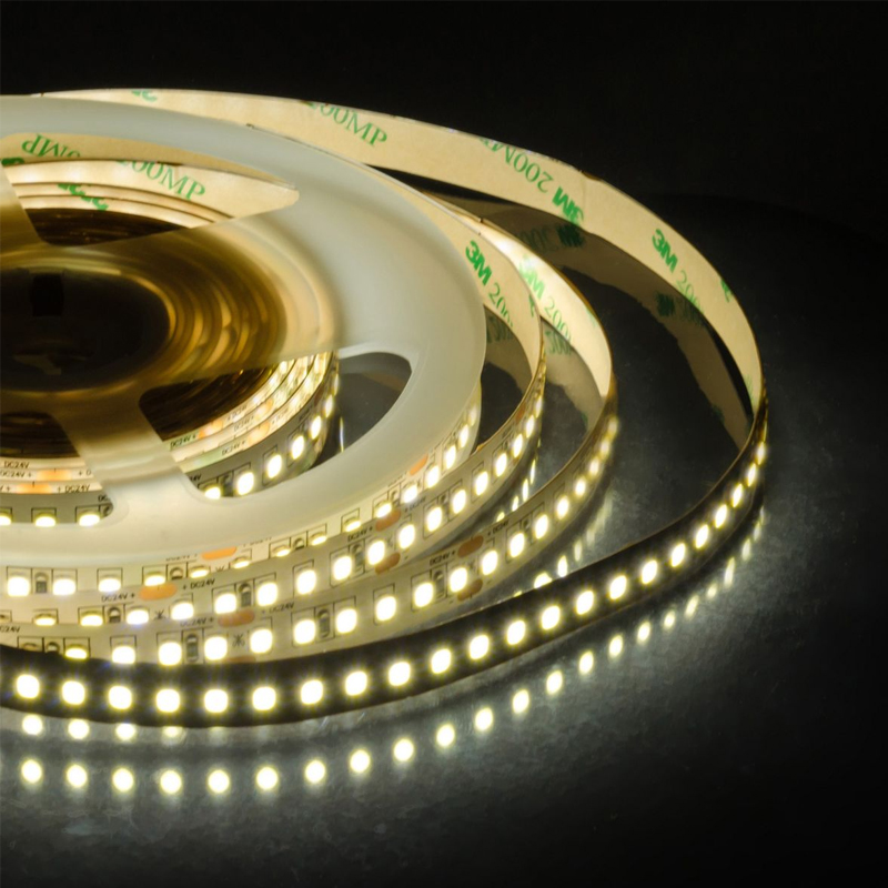 Светодиодная лента 18W/m 168LED/m 2835SMD теплый белый 5M Белый Светодиодная лента 18W/m 168LED/m 2835SMD теплый белый 5M Белый в Твери | Loft Concept