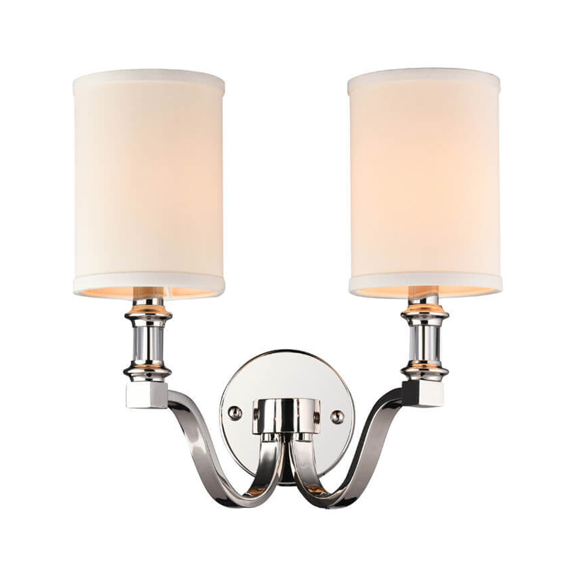 Бра Art Lamp Beige nickel 2 Никель Сатин Бежевый Бра Art Lamp Beige nickel 2 Никель Сатин Бежевый в Твери | Loft Concept