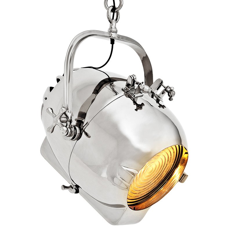 Люстра Lamp Spitfire Никель Прозрачное Стекло Люстра Lamp Spitfire Никель Прозрачное Стекло в Твери | Loft Concept