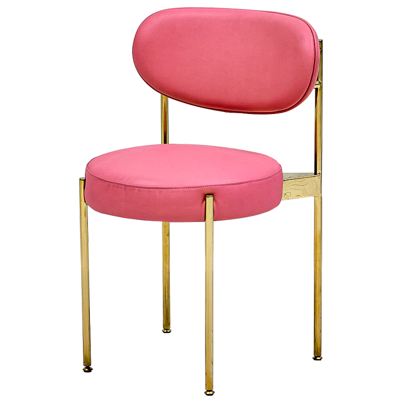 Стул Alfie Chair Глянцевое золото Фуксия Стул Alfie Chair Глянцевое золото Фуксия в Твери | Loft Concept