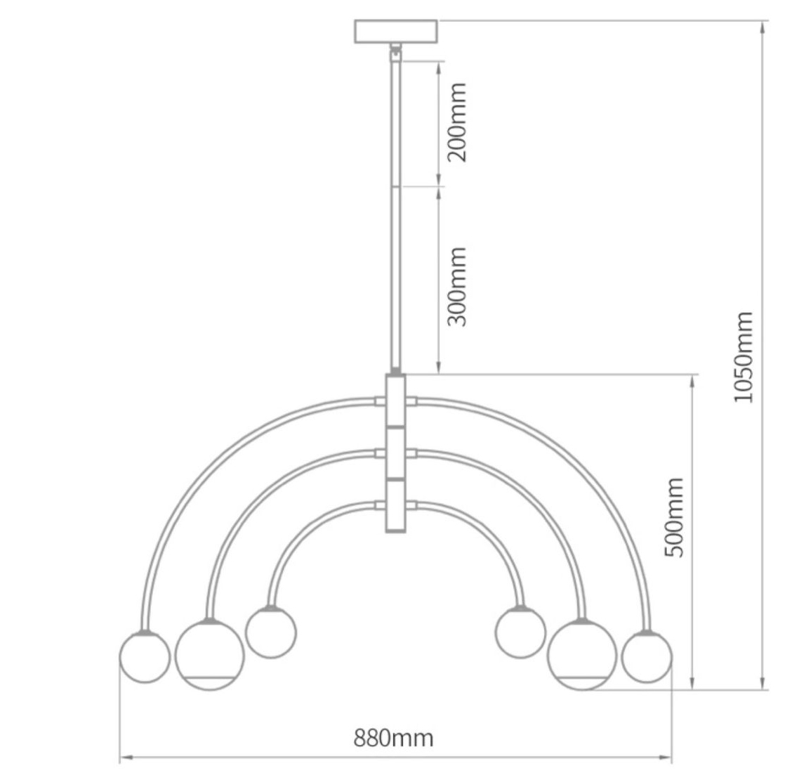 Люстра Wynne Metal Arch Wooden Chandelier Люстра Wynne Metal Arch Wooden Chandelier в Твери