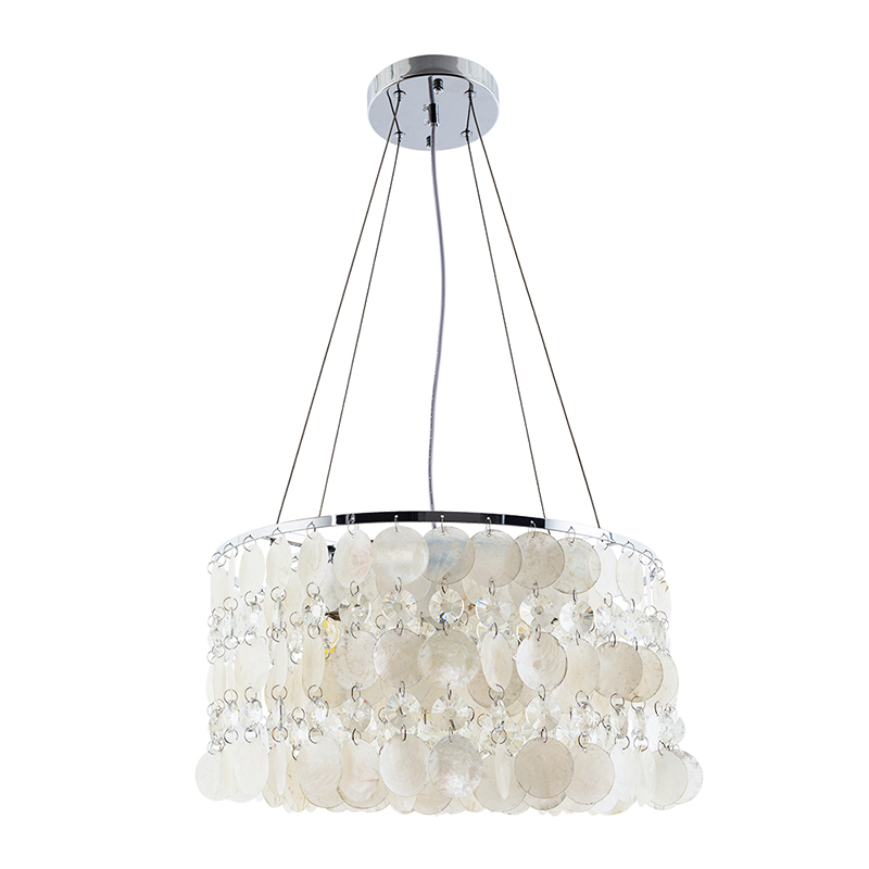 Люстра Snow White Abelie 5 Серебряный Белый Люстра Snow White Abelie 5 Серебряный Белый в Твери | Loft Concept