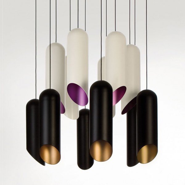 Подвесной светильник Tom Dixon - Pipe Light Белый Черный Золотой Фиолетовый Подвесной светильник Tom Dixon - Pipe Light Белый Черный Золотой Фиолетовый в Твери | Loft Concept