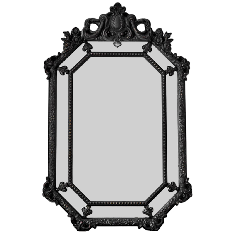 Зеркало Keppel Mirror Black Винтажный черный Античное зеркальное стекло Зеркало Keppel Mirror Black Винтажный черный Античное зеркальное стекло в Твери | Loft Concept