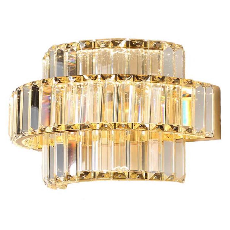 Бра Crystal Shine Linda Gold Wall Lamp B Золотой Прозрачный (Transparent) Бра Crystal Shine Linda Gold Wall Lamp B Золотой Прозрачный (Transparent) в Твери | Loft Concept