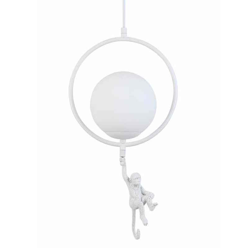 Подвесной светильник Hanging Monkey under Белый Подвесной светильник Hanging Monkey under Белый в Твери | Loft Concept