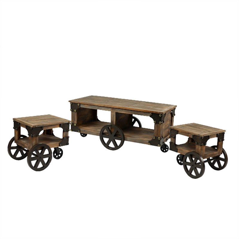 Кофейный Стол Wood Train Коричневый Кофейный Стол Wood Train Коричневый в Твери | Loft Concept