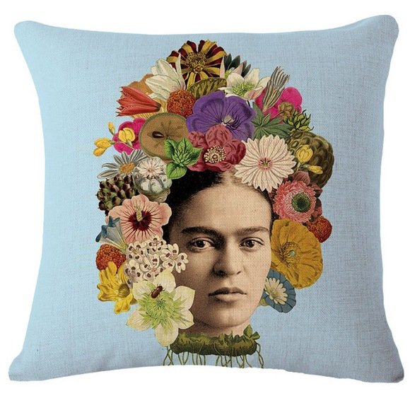 Декоративная подушка Frida Kahlo 3 Декоративная подушка Frida Kahlo 3 в Твери | Loft Concept