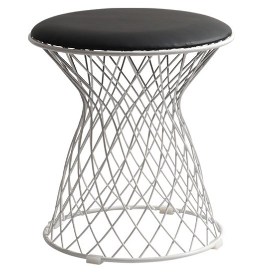 Табурет Wire Diamond Stool Красный Белый Черный Табурет Wire Diamond Stool Красный Белый Черный в Твери | Loft Concept