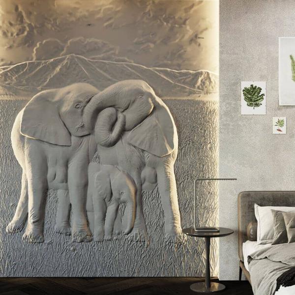 Барельеф ELEPHANTS Барельеф ELEPHANTS в Твери | Loft Concept
