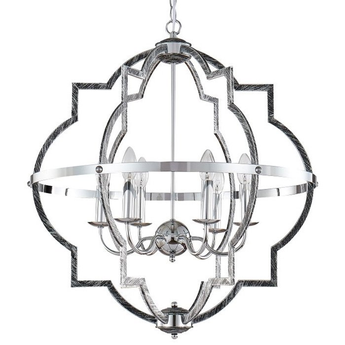 Люстра Arc Corners Chandelier Хром Серебро винтаж Люстра Arc Corners Chandelier Хром Серебро винтаж в Твери | Loft Concept