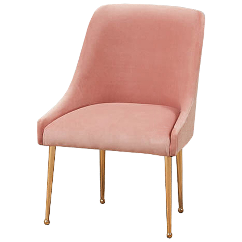 Стул Gormal Stool pink Розовый Золотой Стул Gormal Stool pink Розовый Золотой в Твери | Loft Concept