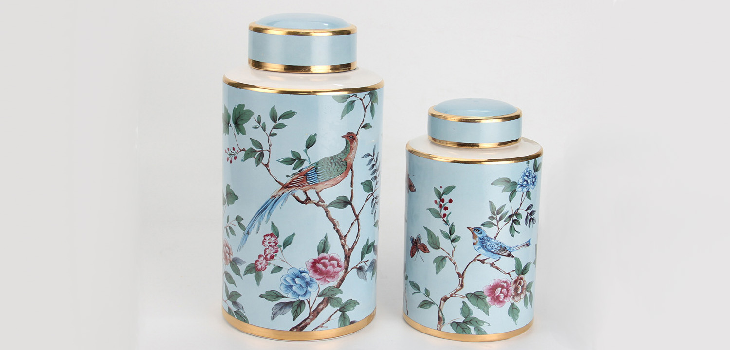 Ваза Garden Blue Vase small - фото №1