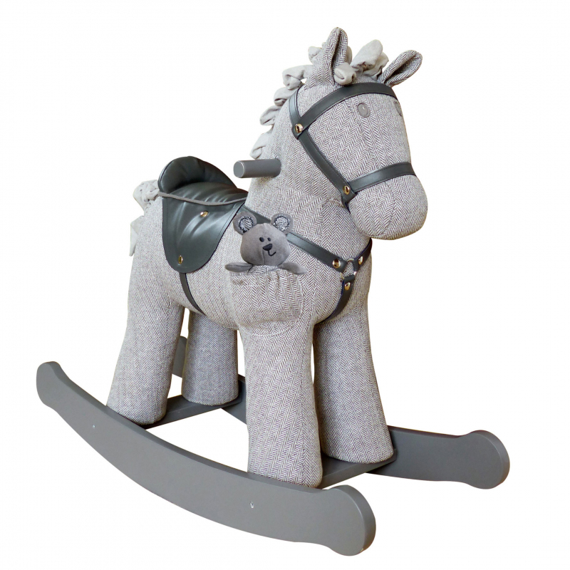 Лошадка-качалка Alfie Pony Серый Лошадка-качалка Alfie Pony Серый в Твери | Loft Concept