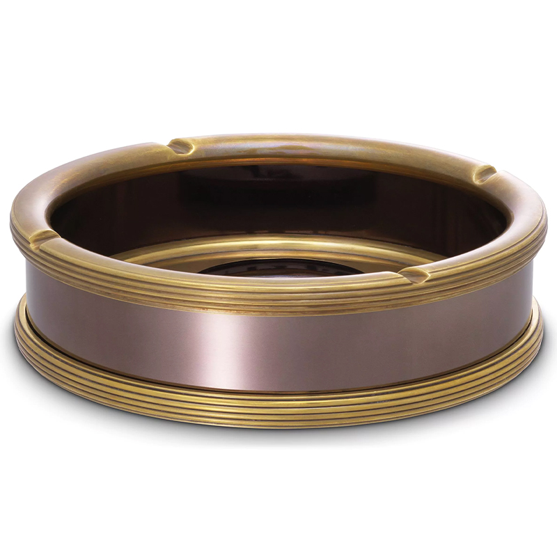 Пепельница Eichholtz Ashtray Ella Латунь Винтажная латунь Коричневый Пепельница Eichholtz Ashtray Ella Латунь Винтажная латунь Коричневый в Твери | Loft Concept