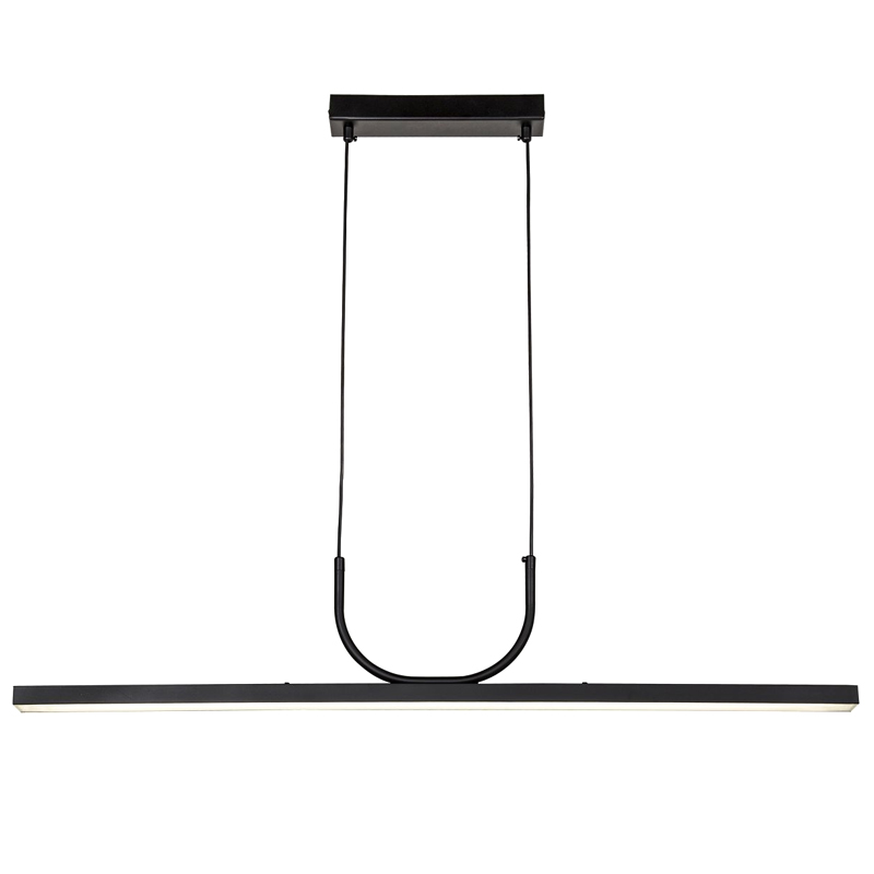 Минималистичная черная люстра Trumpet tube Белый Черный в Твери | Loft Concept 