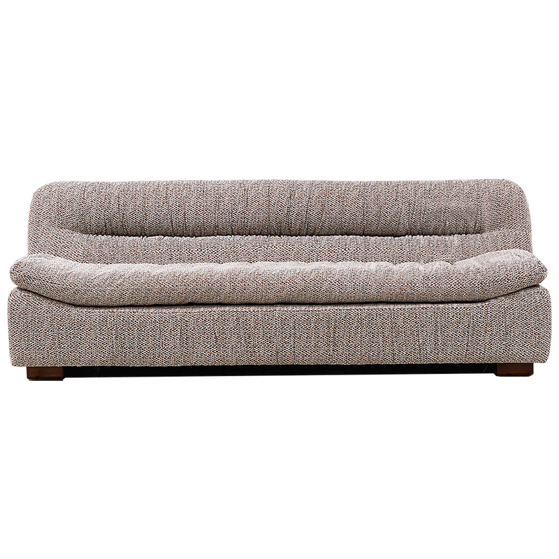 Диван Motley Sofa Красный Белый Коричневый Диван Motley Sofa Красный Белый Коричневый в Твери | Loft Concept