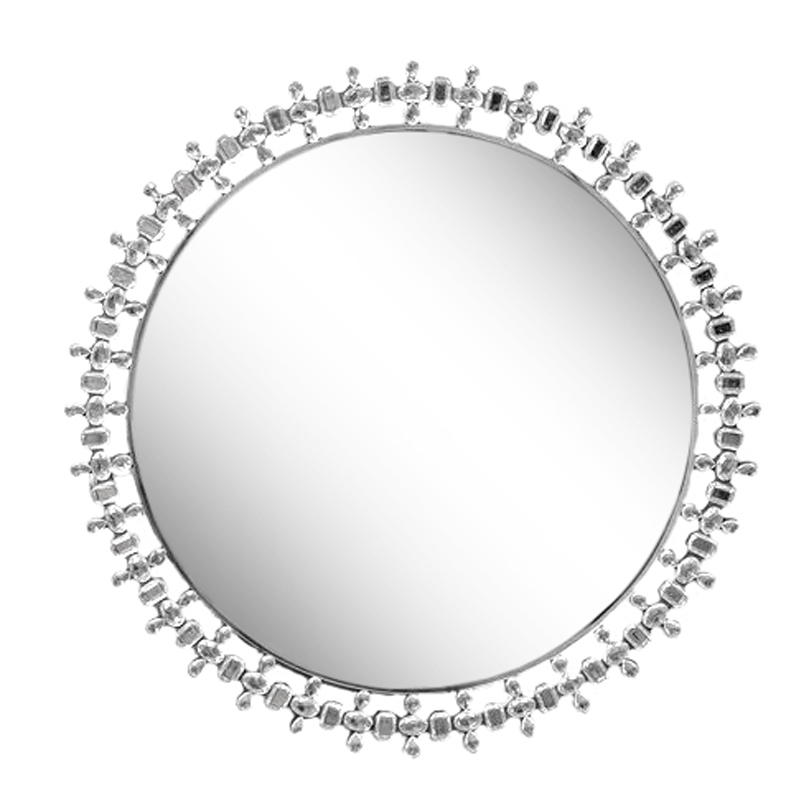 Зеркало Crystal Inserts Round Mirror Зеркало Crystal Inserts Round Mirror в Твери | Loft Concept