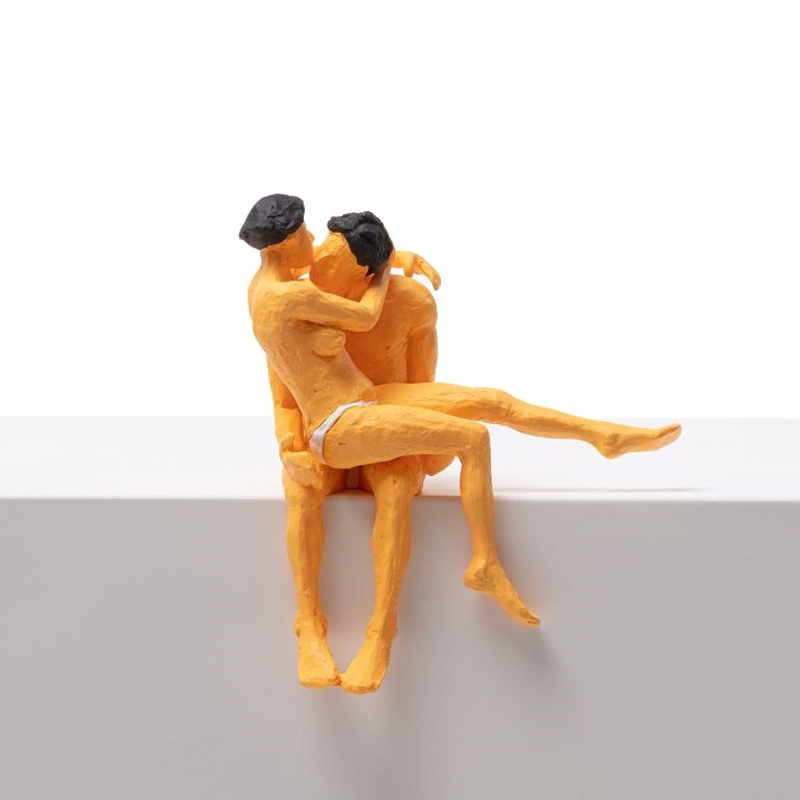 Статуэтка Seletti David & Esther Желтый Белый Статуэтка Seletti David & Esther Желтый Белый в Твери | Loft Concept