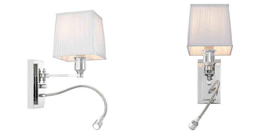 Бра Wall Lamp Ellington White Бра Wall Lamp Ellington White - Loft-Concept в Твери