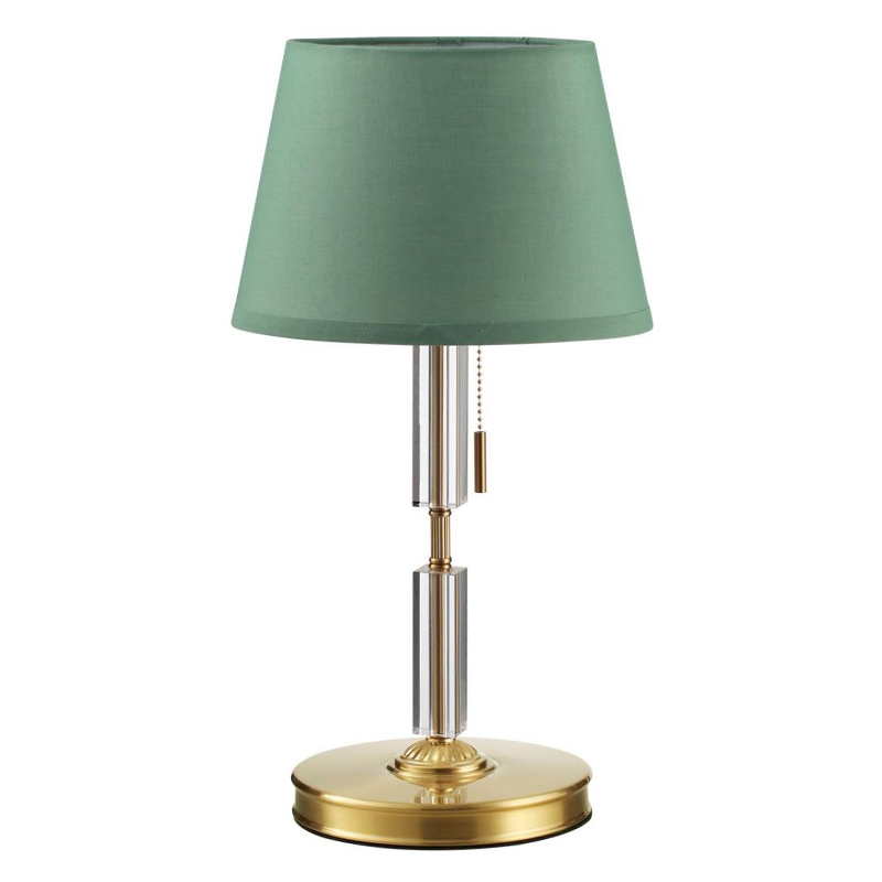 Настольная лампа Ramona Green Table Lamp Бронза Зеленый Настольная лампа Ramona Green Table Lamp Бронза Зеленый в Твери | Loft Concept