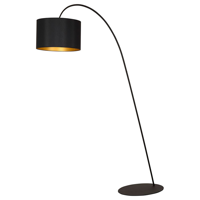 Торшер Fowler Black Черный Золотой Торшер Fowler Black Черный Золотой в Твери | Loft Concept