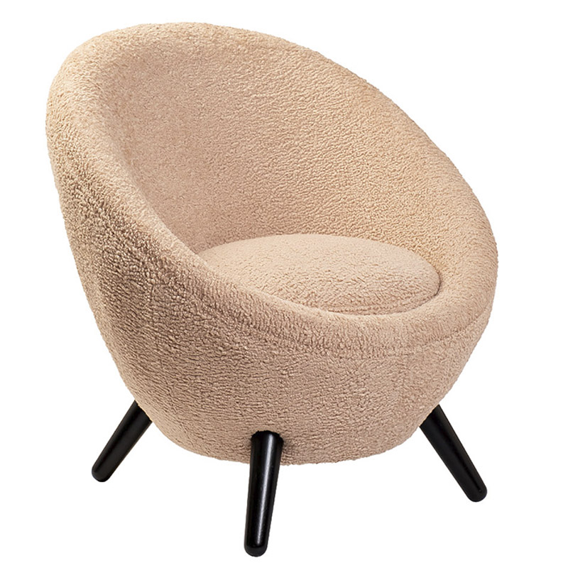 Кресло Boinaive Armchair pink Розовый пастельный Кресло Boinaive Armchair pink Розовый пастельный в Твери | Loft Concept