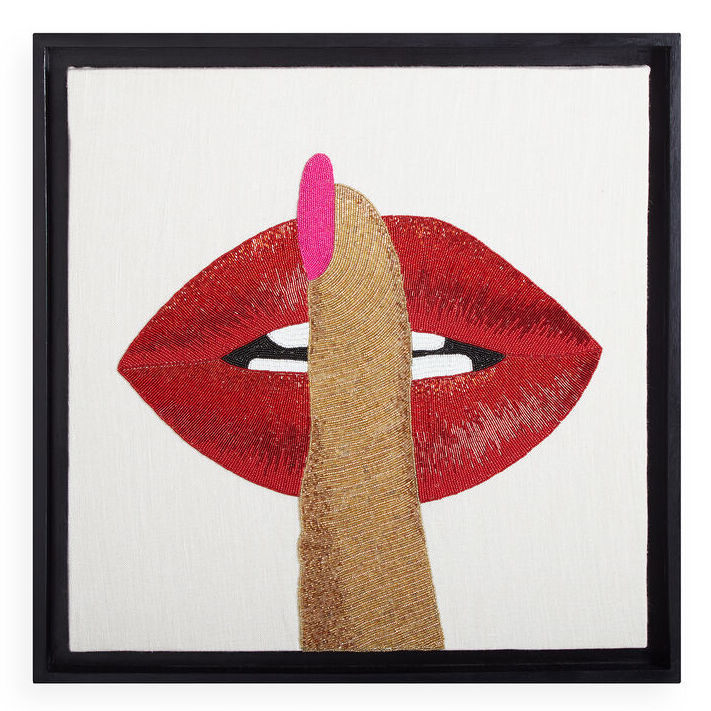 Панно HUSH BEADED WALL ART Мульти Панно HUSH BEADED WALL ART Мульти в Твери | Loft Concept