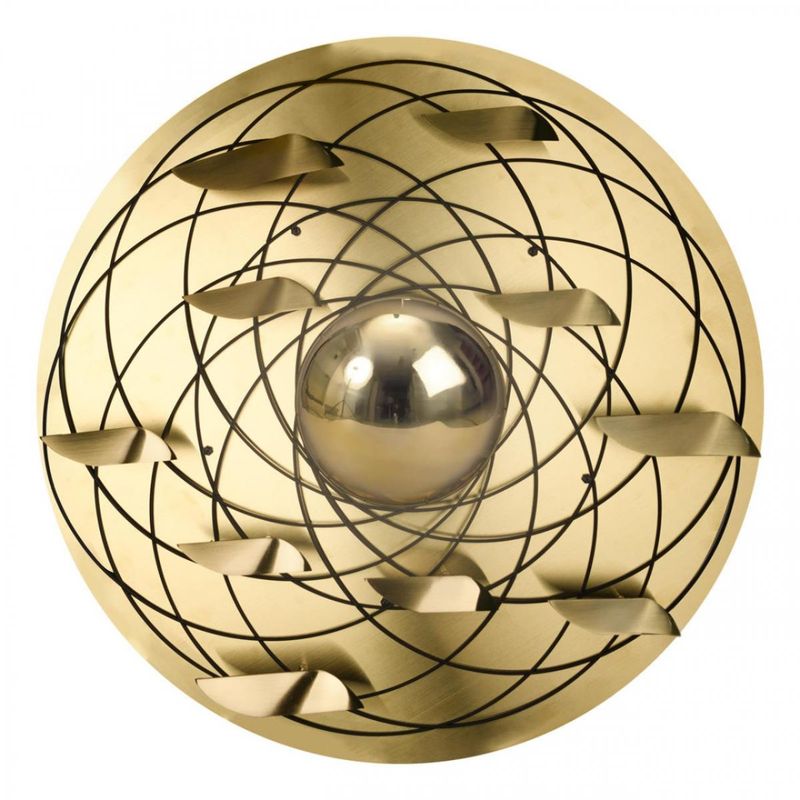 Дизайнерское Бра ANODINE Wall Lamp Золотой в Твери | Loft Concept 