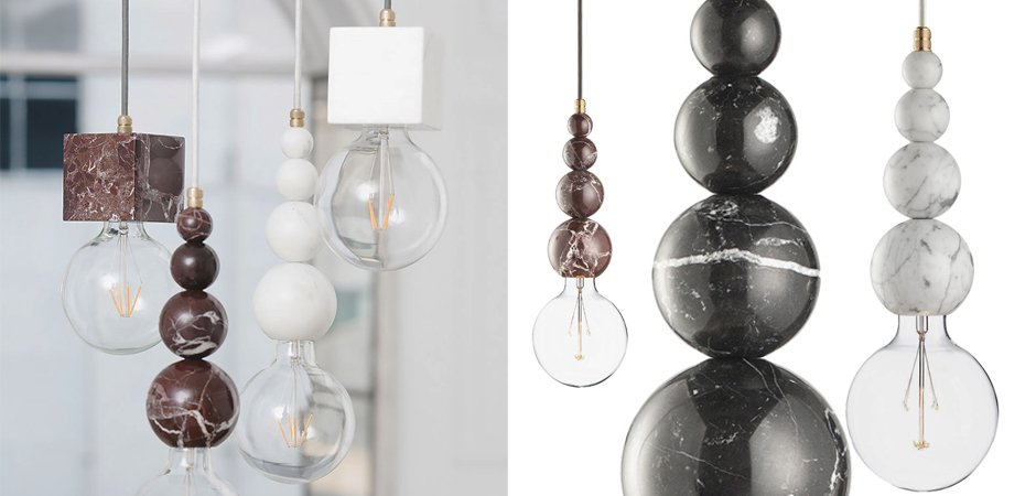 Подвесной светильник MARMOR SLIPP Rosso Подвесной светильник MARMOR SLIPP Rosso - Loft-Concept в Твери