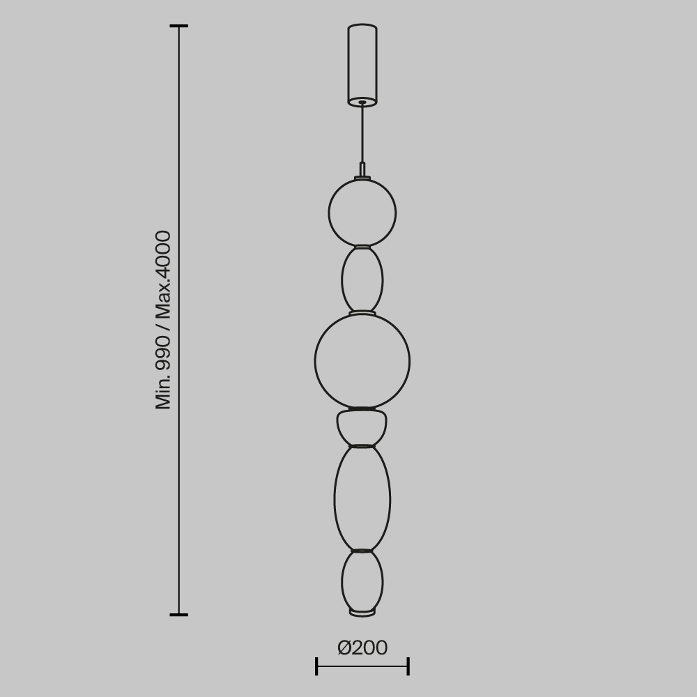 Подвесной светильник Adore LED 3000K 24Bт  в Твери