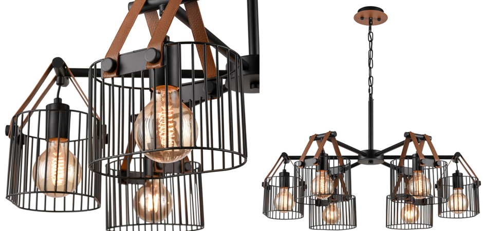 Люстра Cage Wire Color D76 Люстра Cage Wire Color D76 - Loft-Concept в Твери