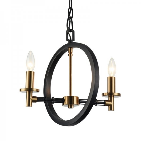 Люстра Refraktika Chandelier 2 Черный Латунь Люстра Refraktika Chandelier 2 Черный Латунь в Твери | Loft Concept