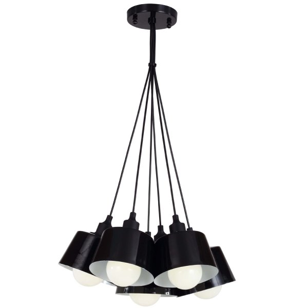 Люстра Compact Pendant Black Черный Люстра Compact Pendant Black Черный в Твери | Loft Concept