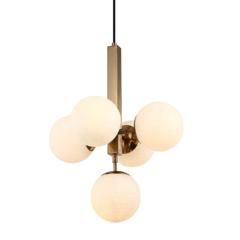 Люстра Perforated Glass Bubbles bronze 5 Бронза Бежевый Люстра Perforated Glass Bubbles bronze 5 Бронза Бежевый в Твери | Loft Concept