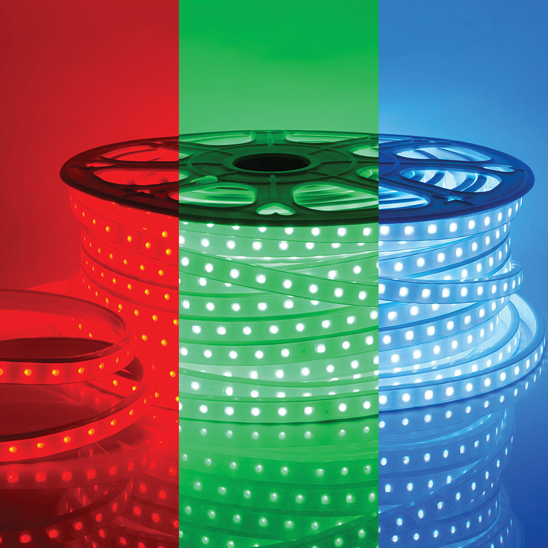 Светодиодная влагозащищенная лента 10W/m 60LED/m 2835SMD разноцветная 50M Белый Светодиодная влагозащищенная лента 10W/m 60LED/m 2835SMD разноцветная 50M Белый в Твери | Loft Concept