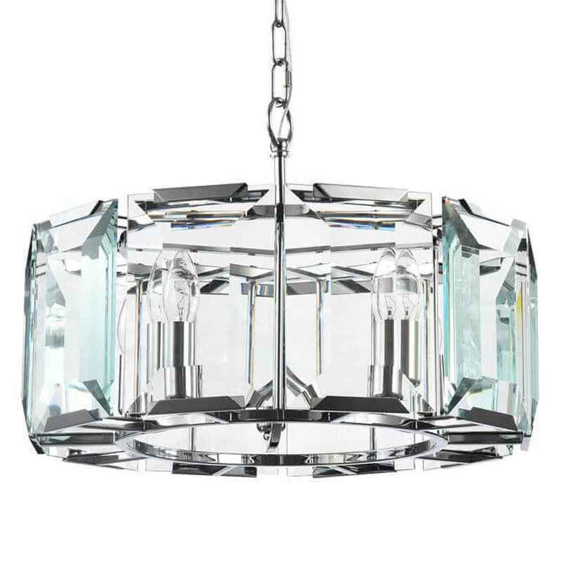 Люстра Lari Harlow Crystal Round Chandelier chrome 5 Хром Люстра Lari Harlow Crystal Round Chandelier chrome 5 Хром в Твери | Loft Concept