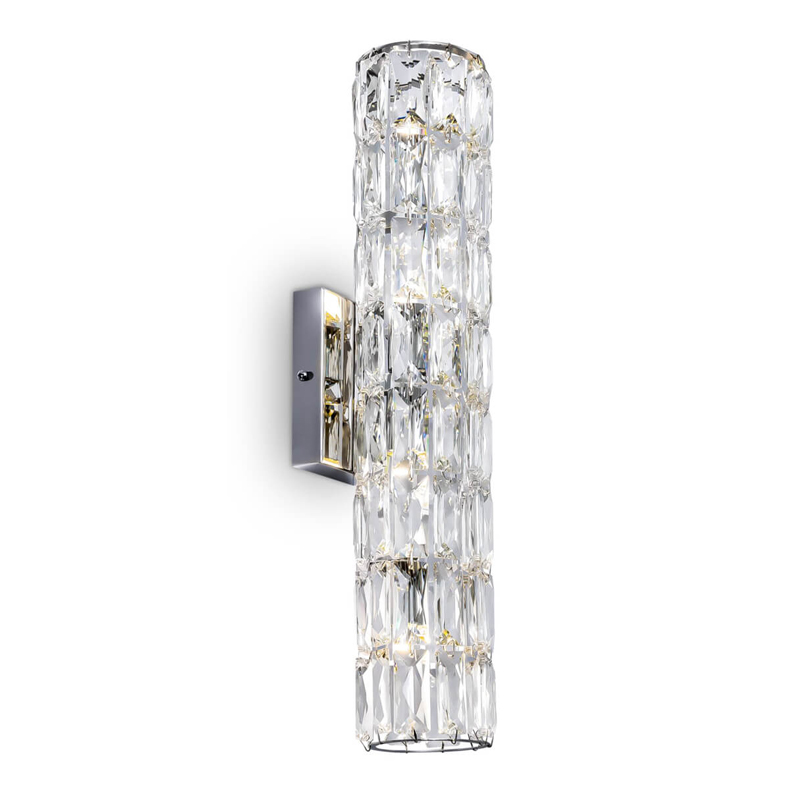 Бра Meg Cut Stone Base Прозрачный (Transparent) Хром Бра Meg Cut Stone Base Прозрачный (Transparent) Хром в Твери | Loft Concept