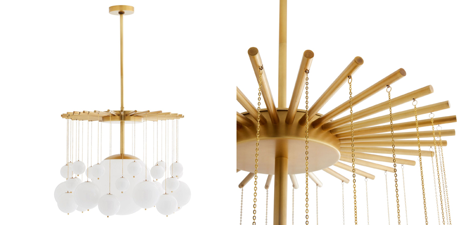 Люстра Arteriors MIRA CHANDELIER Люстра Arteriors MIRA CHANDELIER - Loft-Concept в Твери