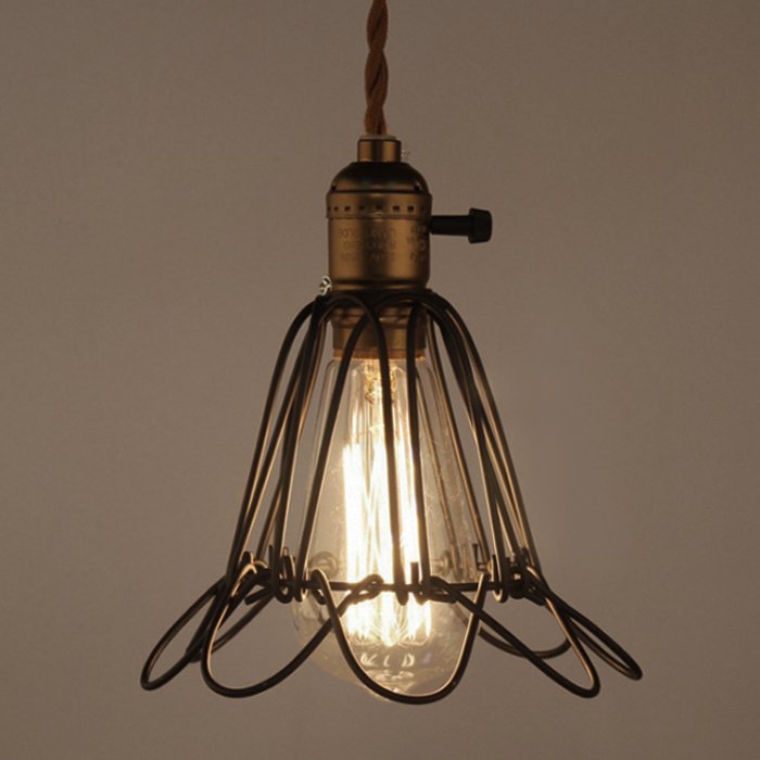 Подвесной светильник Loft Industry Cage Pendant Бронза Подвесной светильник Loft Industry Cage Pendant Бронза в Твери | Loft Concept