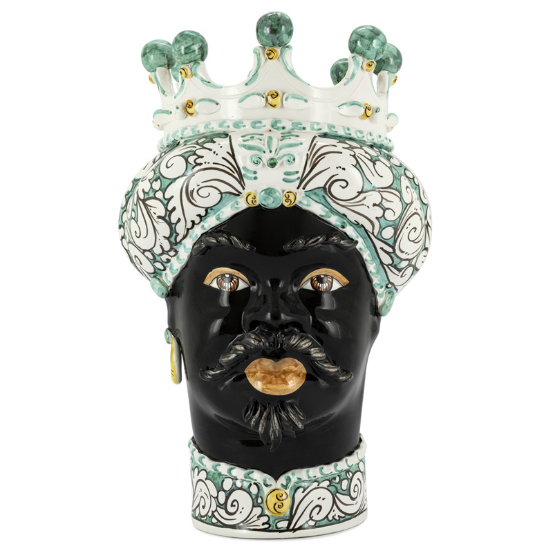 Ваза VASE MORO MAN CROWN Мульти Ваза VASE MORO MAN CROWN Мульти в Твери | Loft Concept