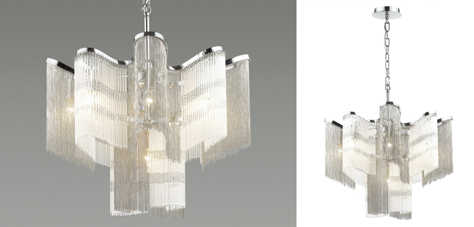 Люстра Mirage Chandelier Silver 60 - Loft-Concept в Твери