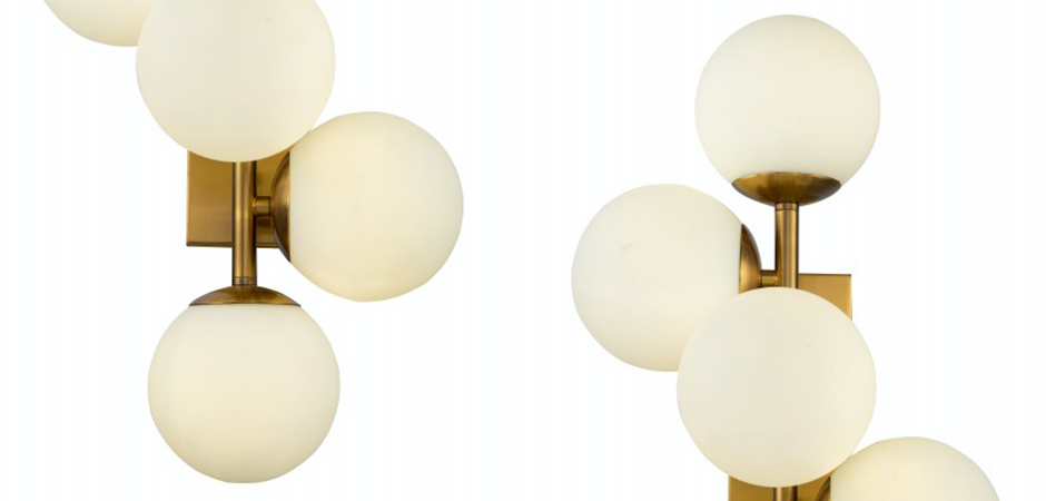 Бра White Balls Sconces Бра White Balls Sconces - Loft-Concept в Твери