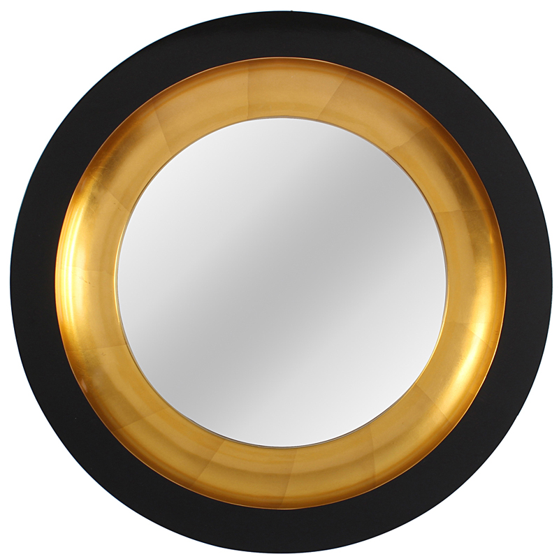 Зеркало Black and Gold Circle Mirror Зеркало Black and Gold Circle Mirror в Твери | Loft Concept